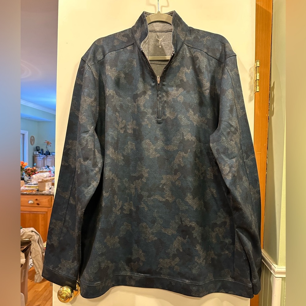 Nicoby mens XXL camo quarter zip-XXL-NWOT